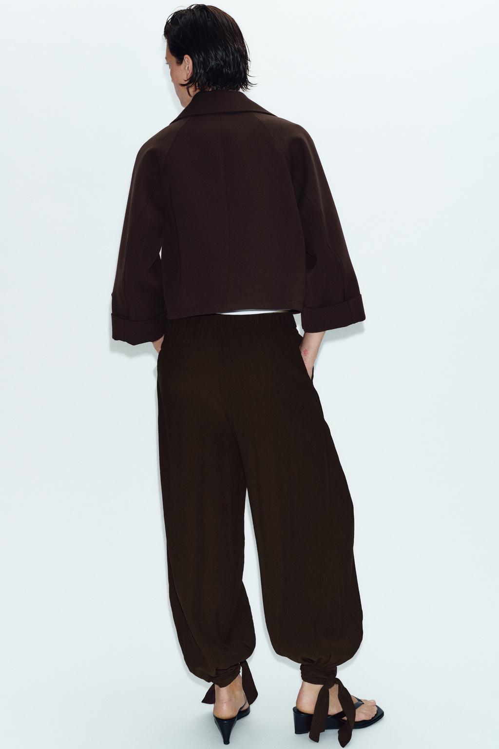 БРЮКИ-БАГГИ С БАНТАМИ