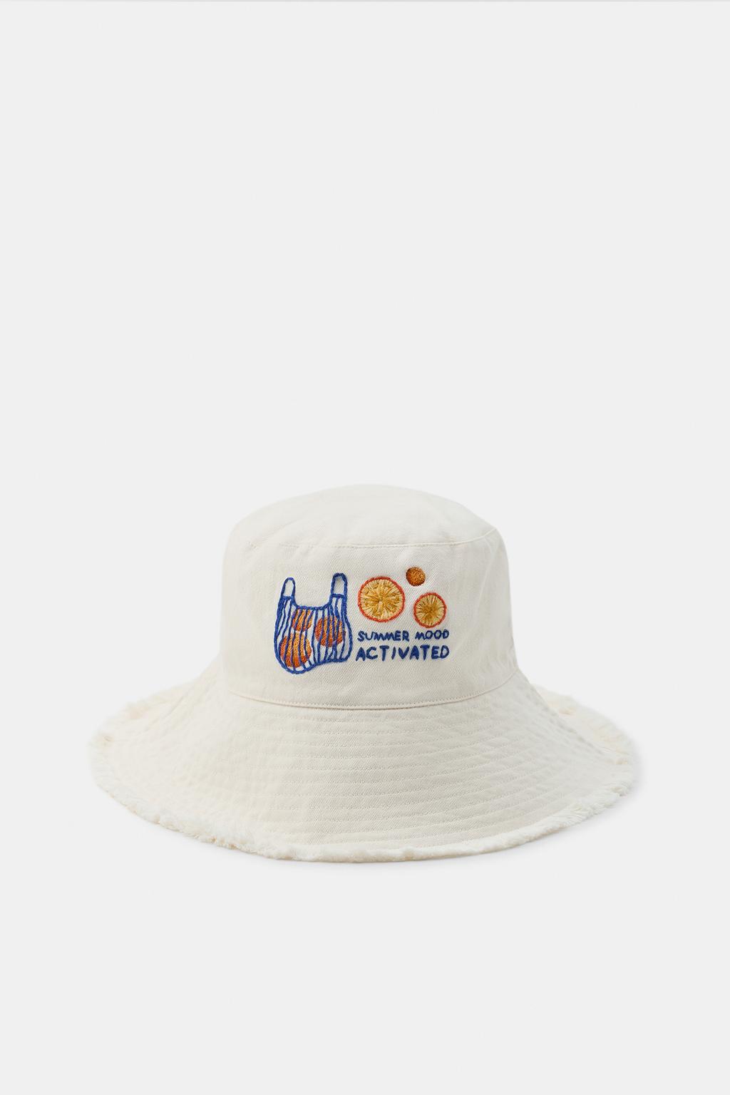 ПАНАМА ИЗ САРЖИ С ВЫШИВКОЙ