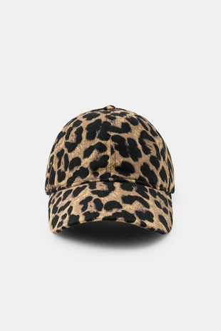 Кепка из саржи с анималистическим принтом- Заказать в России