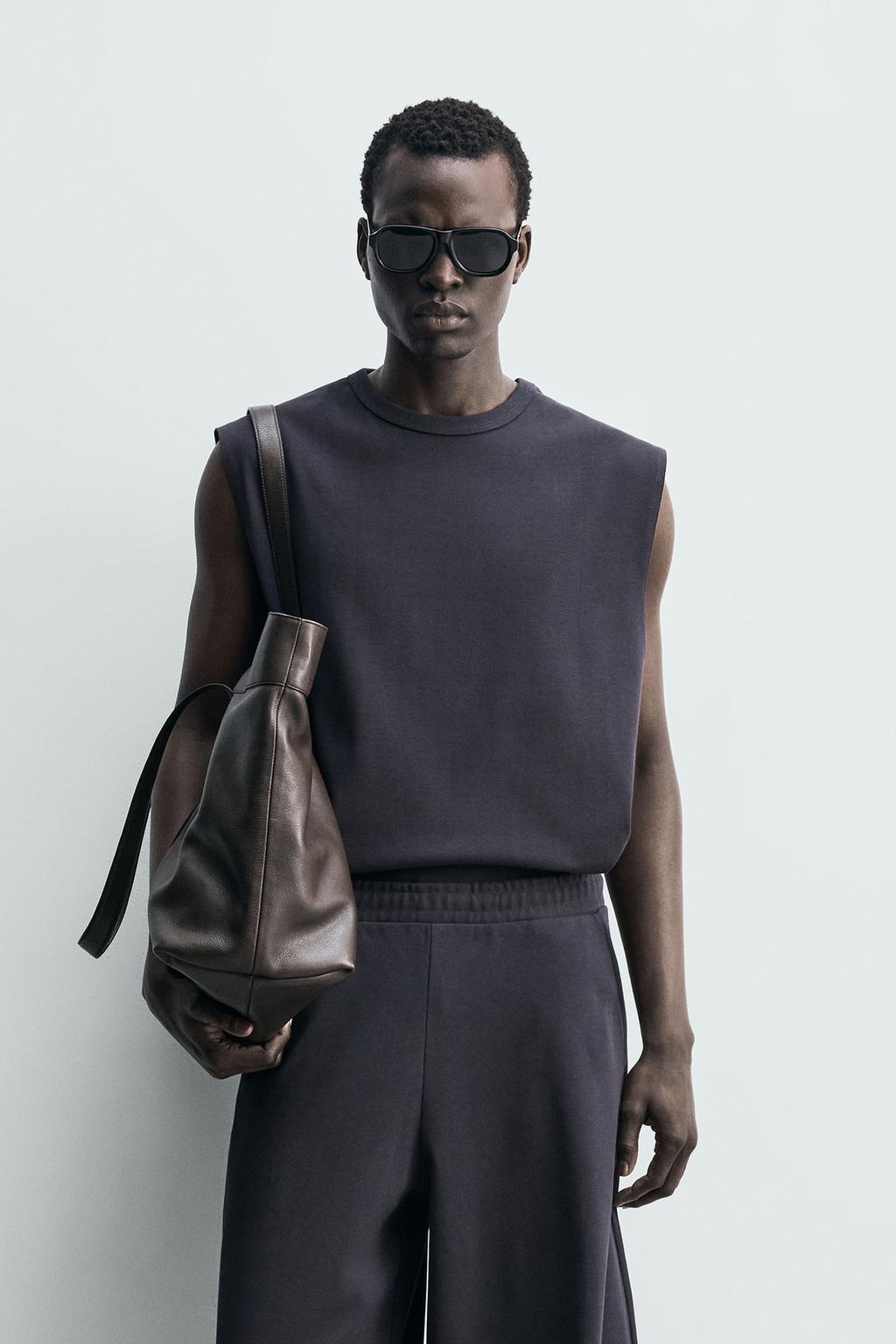 МАЙКА RELAXED FIT В РУБЧИК