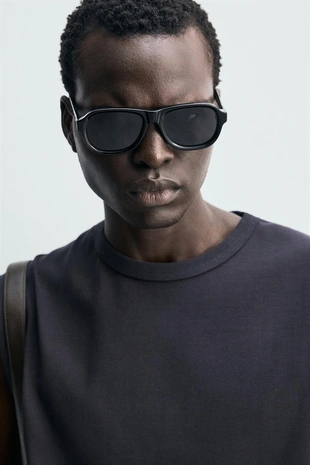 Майка Relaxed Fit в рубчик- Заказать в России