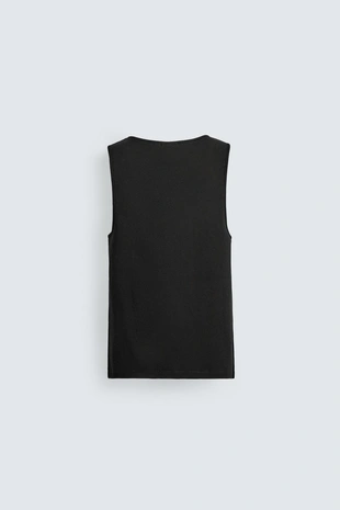 Майка классического кроя в рубчик- Заказать в России