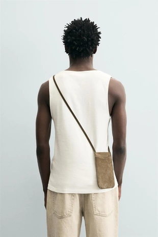 Майка в рубчик