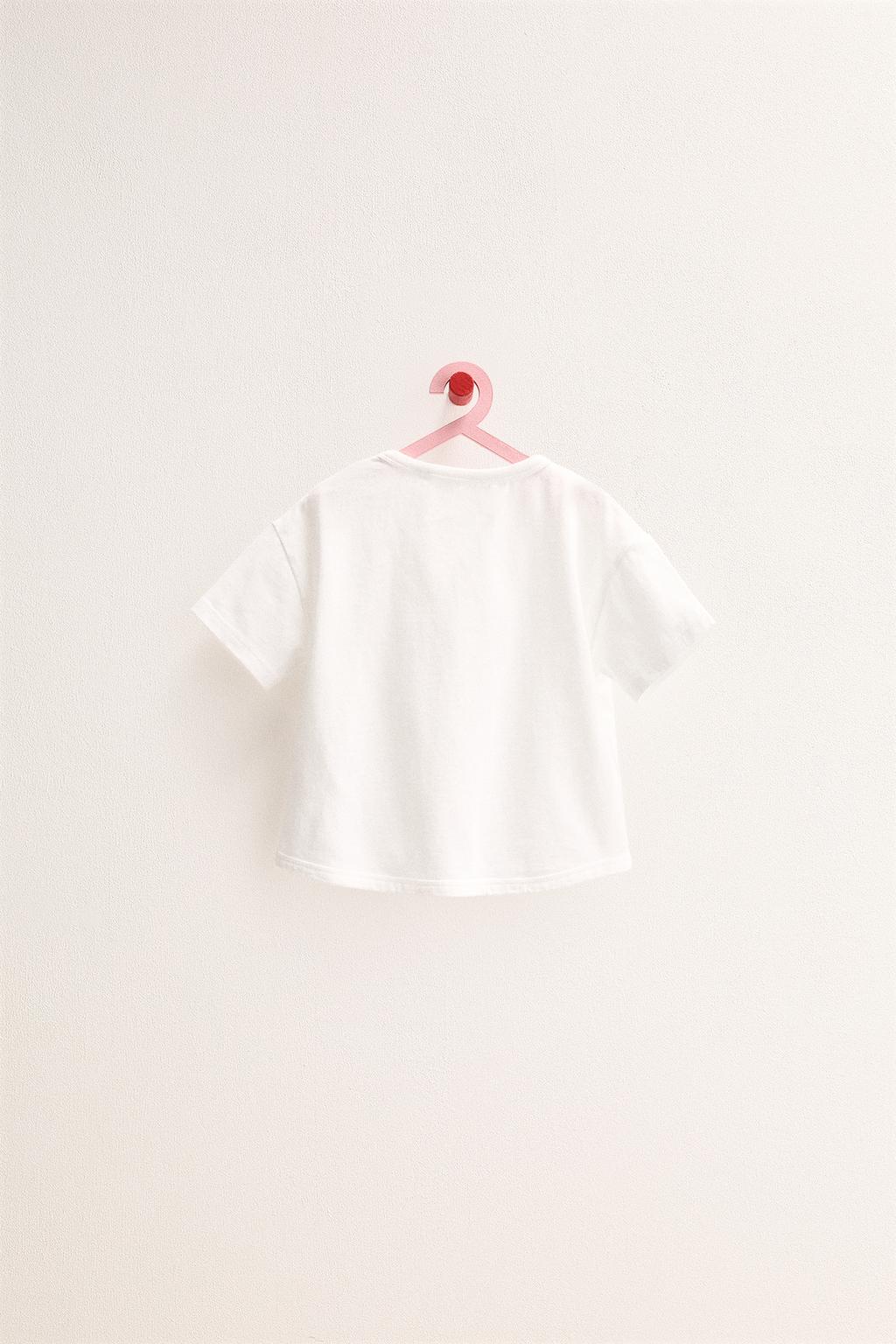 ZARA TIMELESS — ФУТБОЛКА ИЗ ХЛОПКА