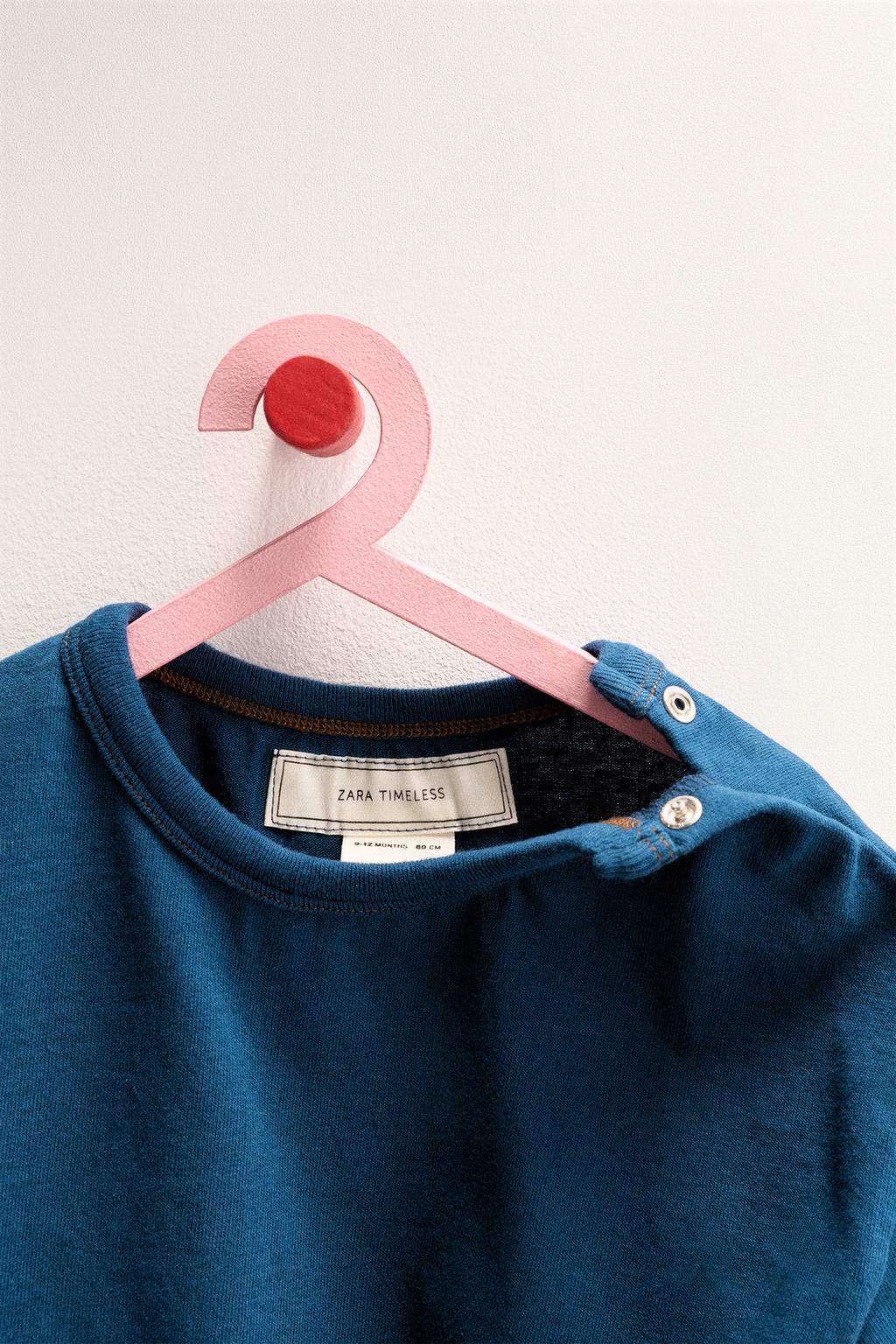 ZARA TIMELESS - ХЛОПКОВАЯ ФУТБОЛКА