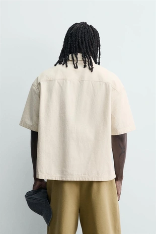 Рубашка в клетку с вышитой надписью- Заказать в России