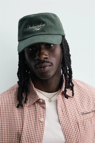 Рубашка Boxy Fit в клетку с вышивкой- Заказать в России