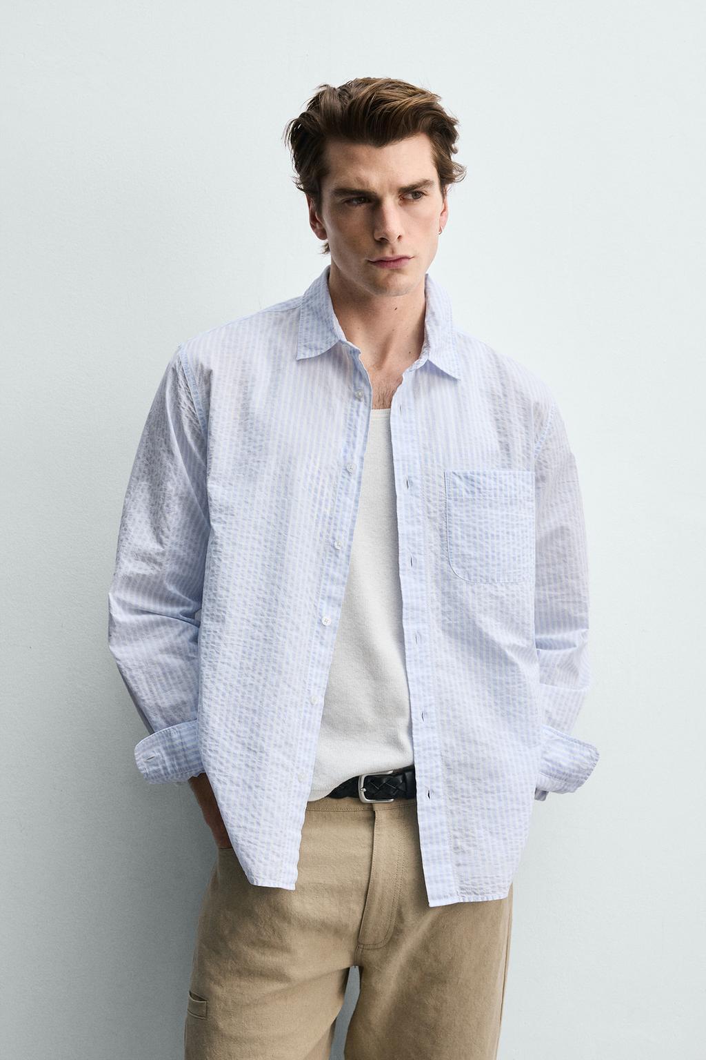 РУБАШКА REGULAR FIT В ПОЛОСКУ