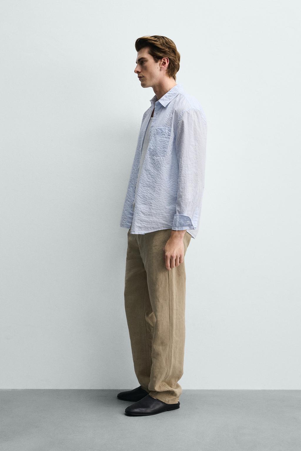 РУБАШКА REGULAR FIT В ПОЛОСКУ