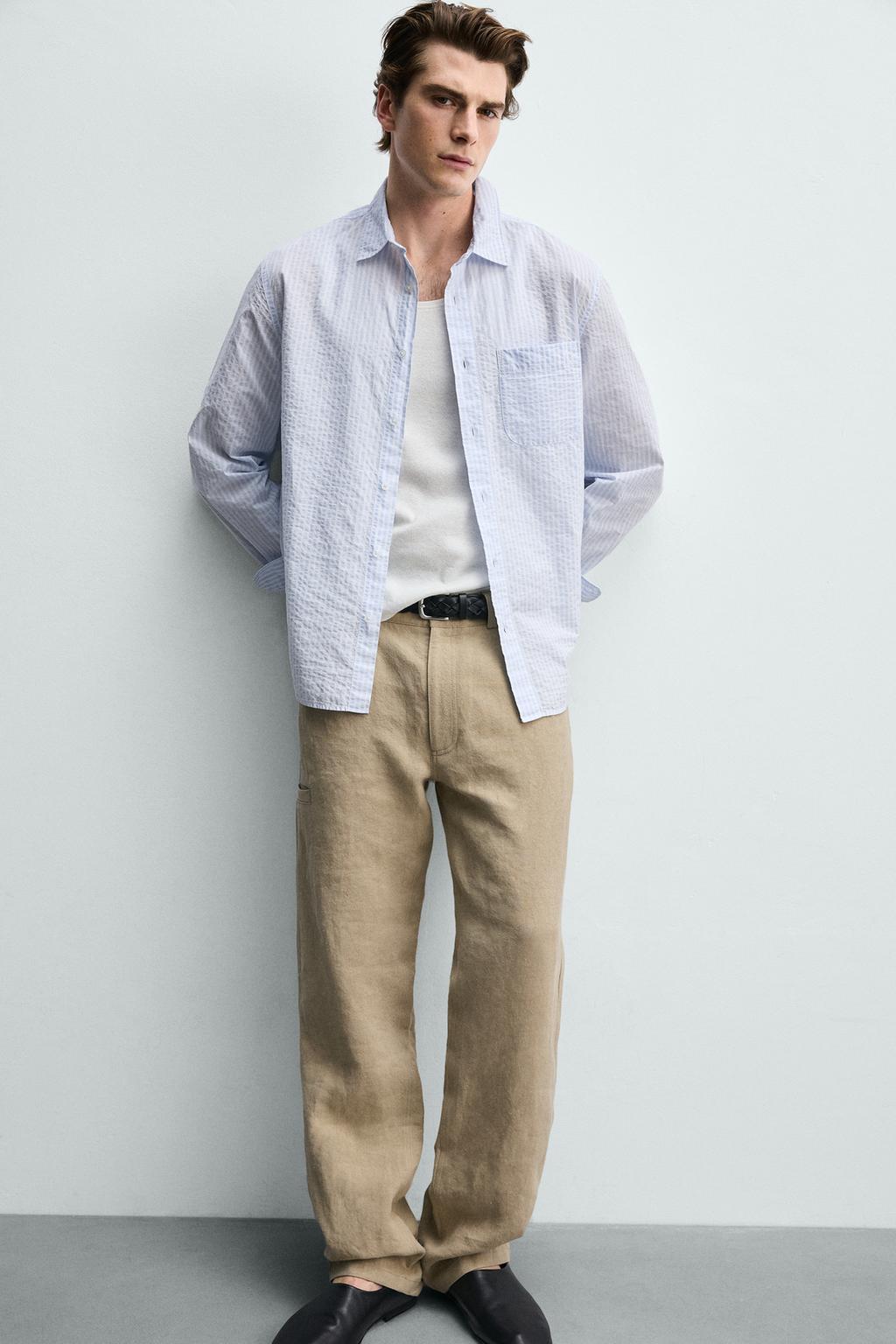 РУБАШКА REGULAR FIT В ПОЛОСКУ