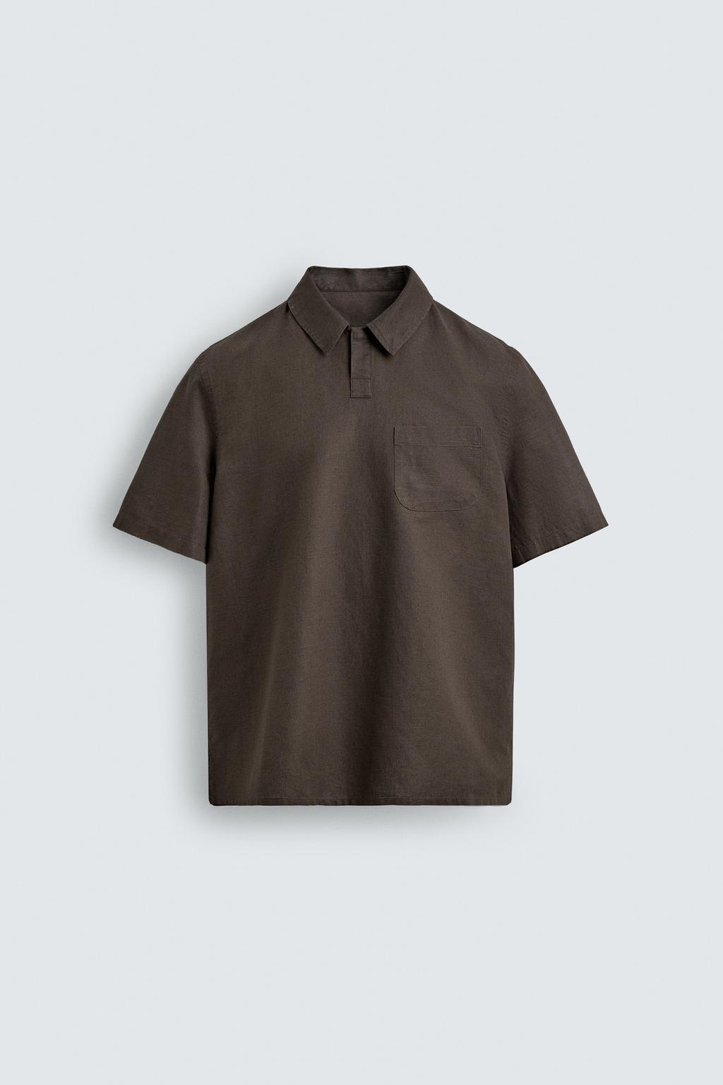 ПОЛО REGULAR FIT ИЗ КОНОПЛИ И ХЛОПКА