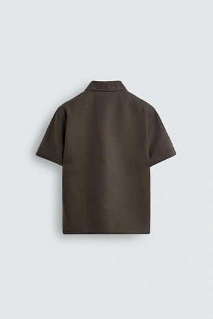 Поло Regular Fit из конопли и хлопка- Заказать в России