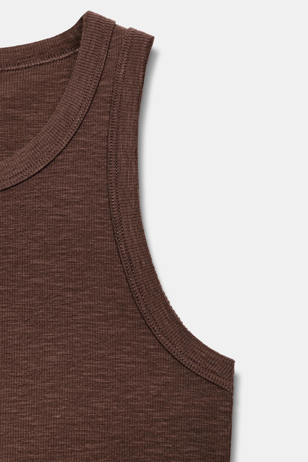 ТОП В РУБЧИК БЕЗ РУКАВОВ