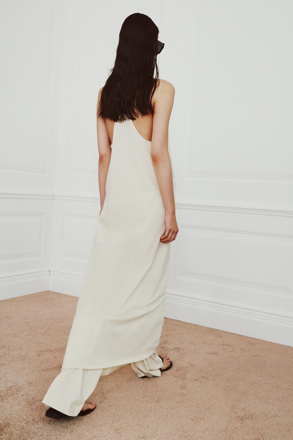 ДЛИННОЕ ХЛОПКОВОЕ ПЛАТЬЕ