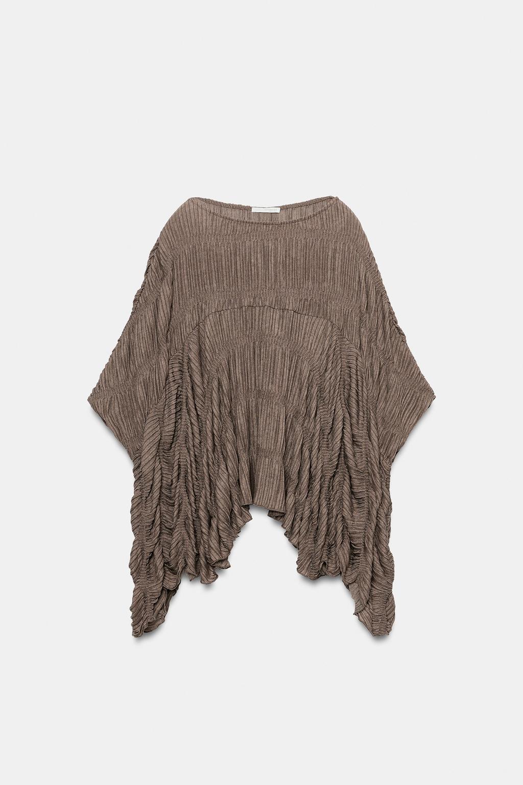 ТОП-НАКИДКА С ТЕКСТУРОЙ