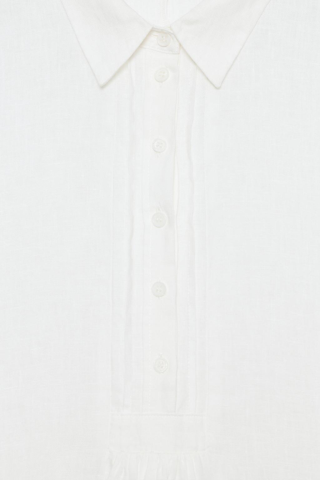 ПЛАТЬЕ-РУБАШКА ИЗ ЛЬНА — ZW COLLECTION