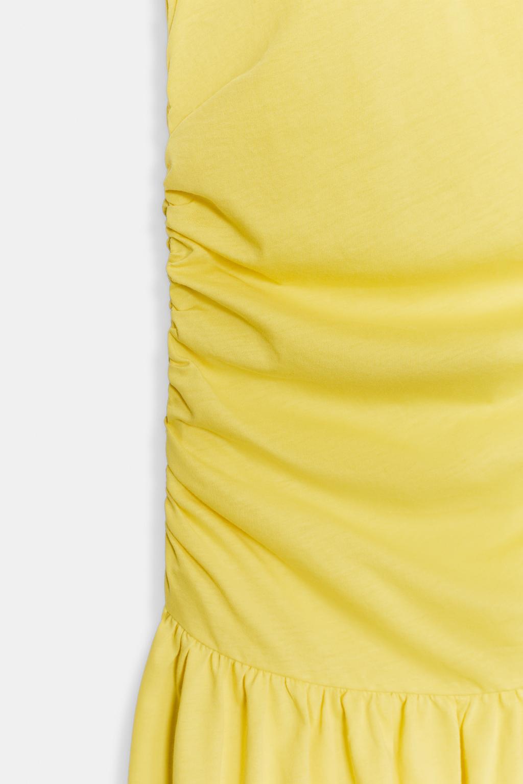 ДЛИННОЕ ПЛАТЬЕ СО СБОРКАМИ