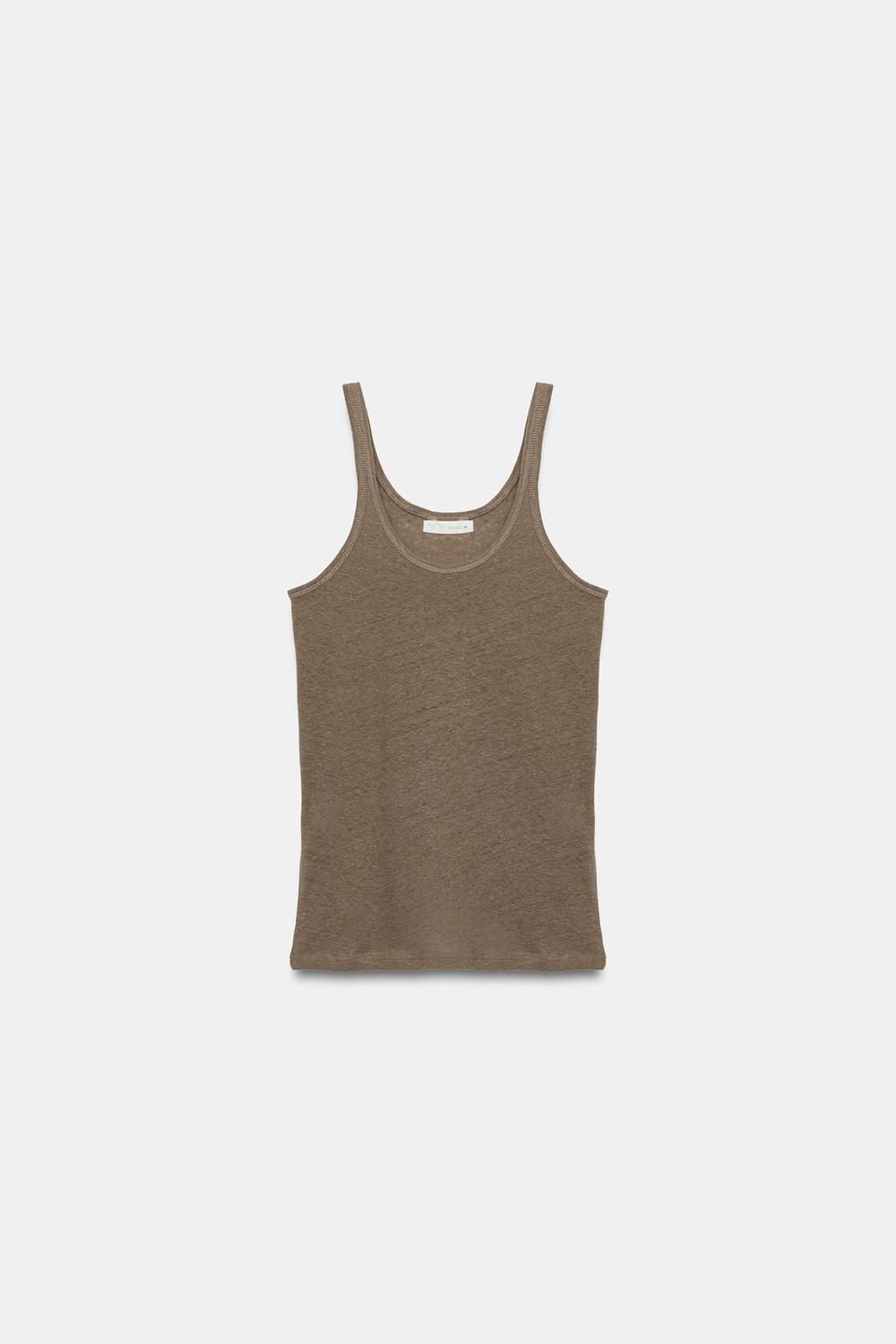 ТОП ИЗ ХЛОПКА И ЛЬНА