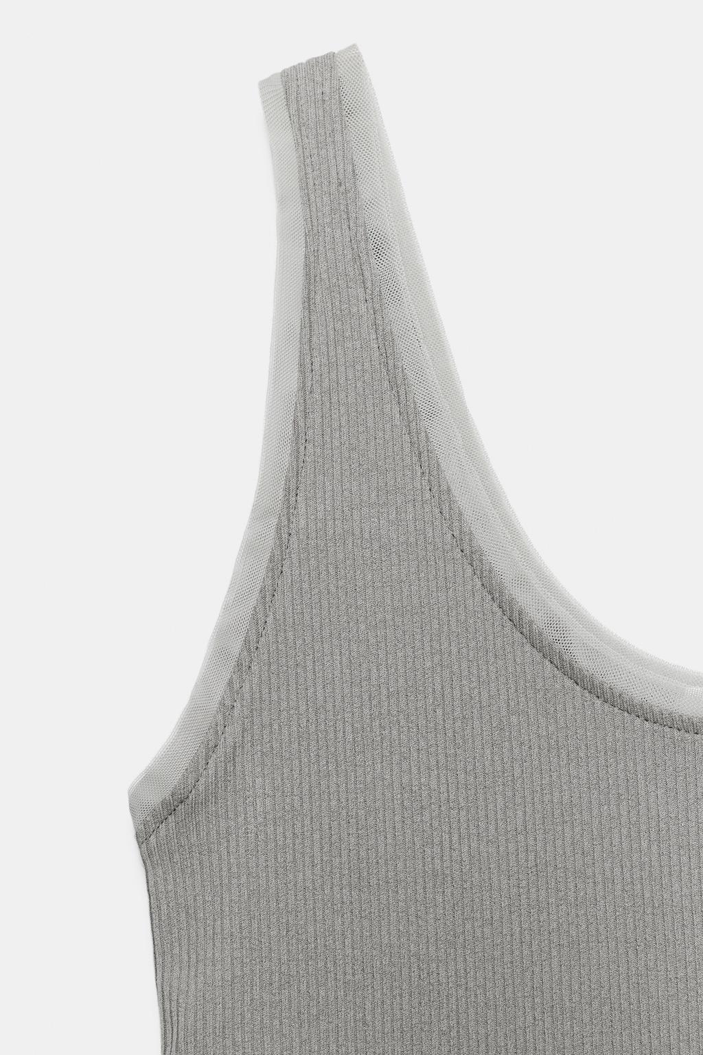 ФУТБОЛКА В РУБЧИК С ШИРОКИМИ БРЕТЕЛЯМИ