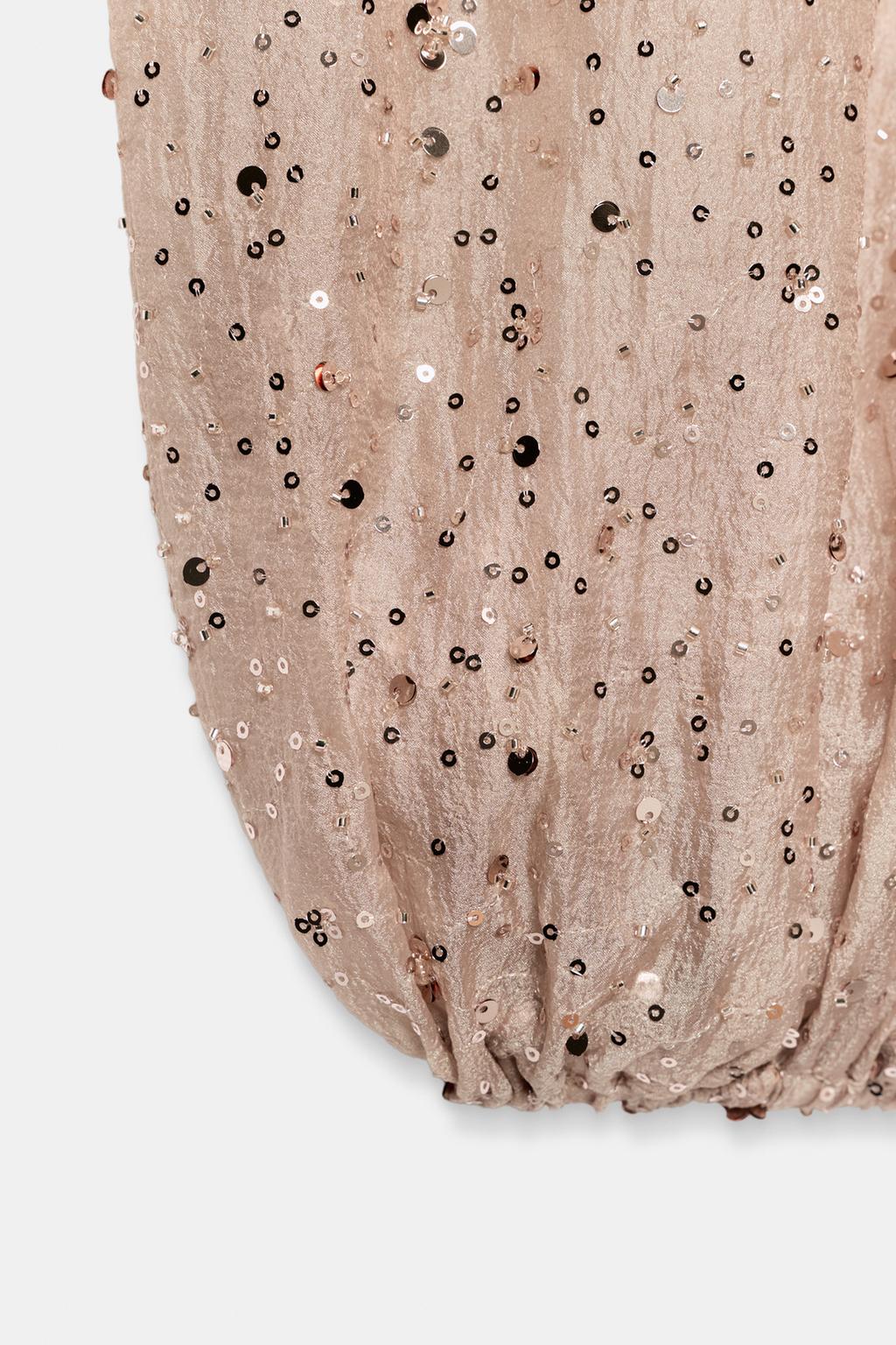 БРЮКИ-БАГГИ С ПАЙЕТКАМИ