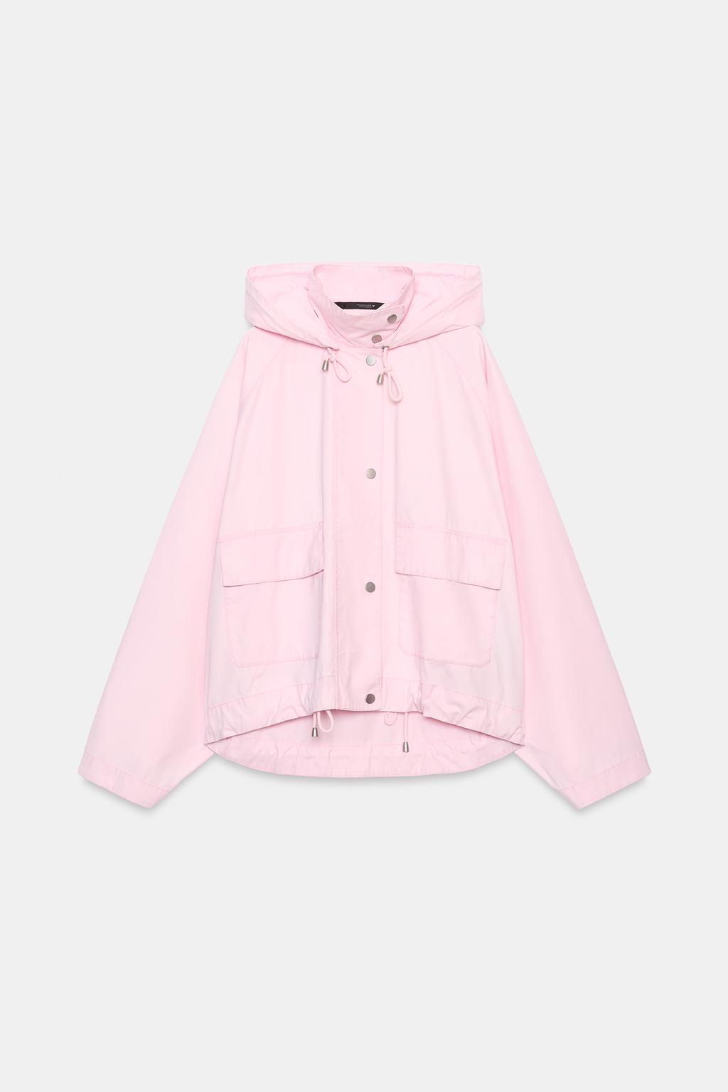 КУРТКА С КАПЮШОНОМ И РЕГУЛИРУЕМЫМ ПОДОЛОМ