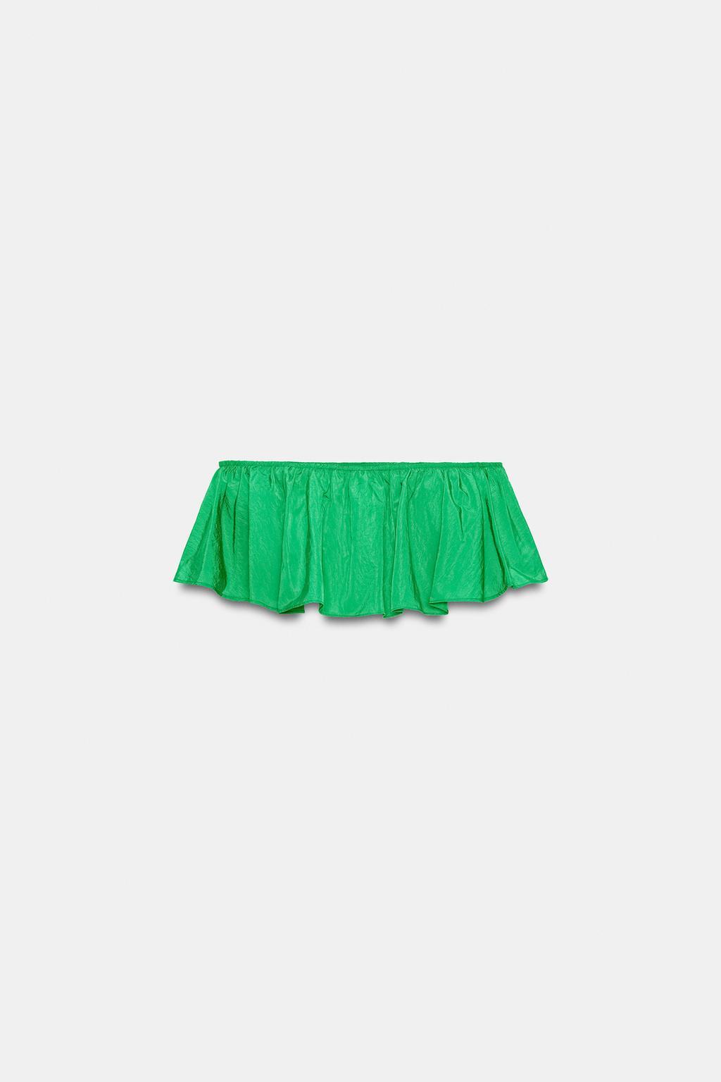 ТОП-БАНДО ИЗ ТАФТЫ С ВОЛАНАМИ