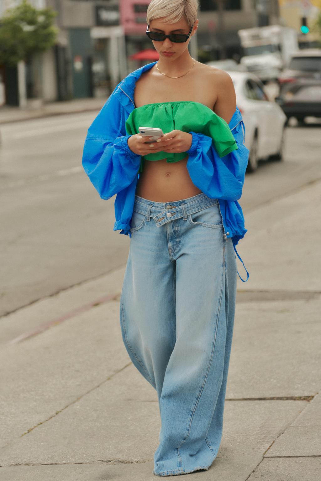 ТОП-БАНДО ИЗ ТАФТЫ С ВОЛАНАМИ