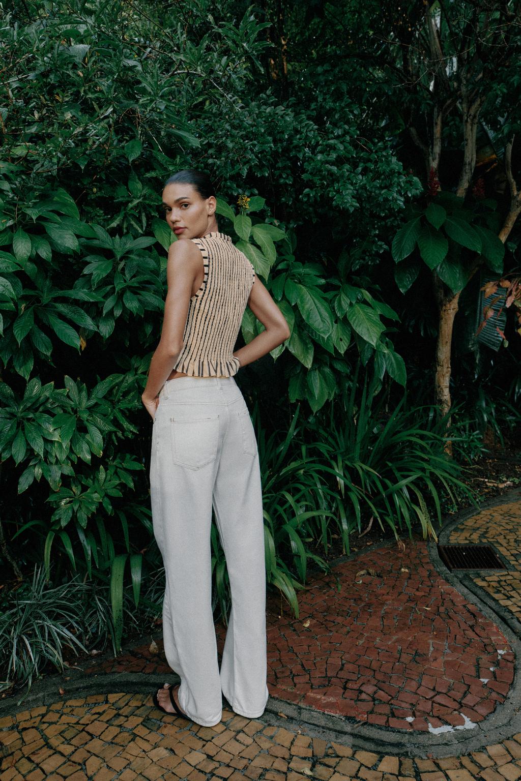 ТОП В ПОЛОСКУ С ЖАТКОЙ