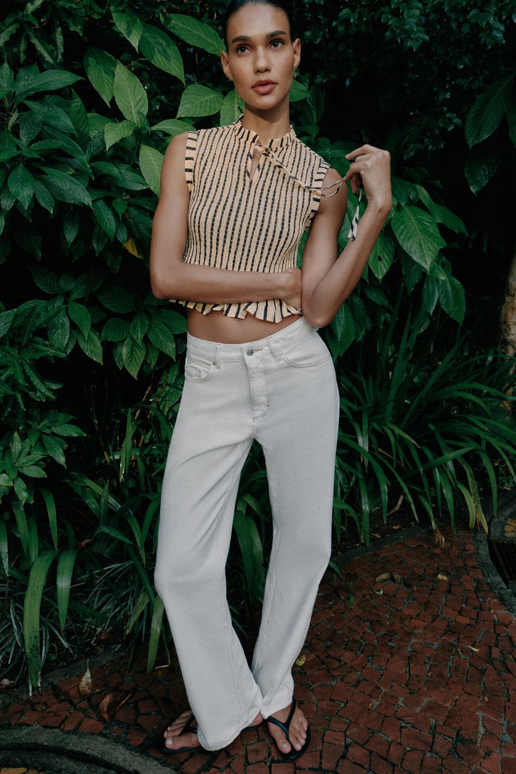 ТОП В ПОЛОСКУ С ЖАТКОЙ