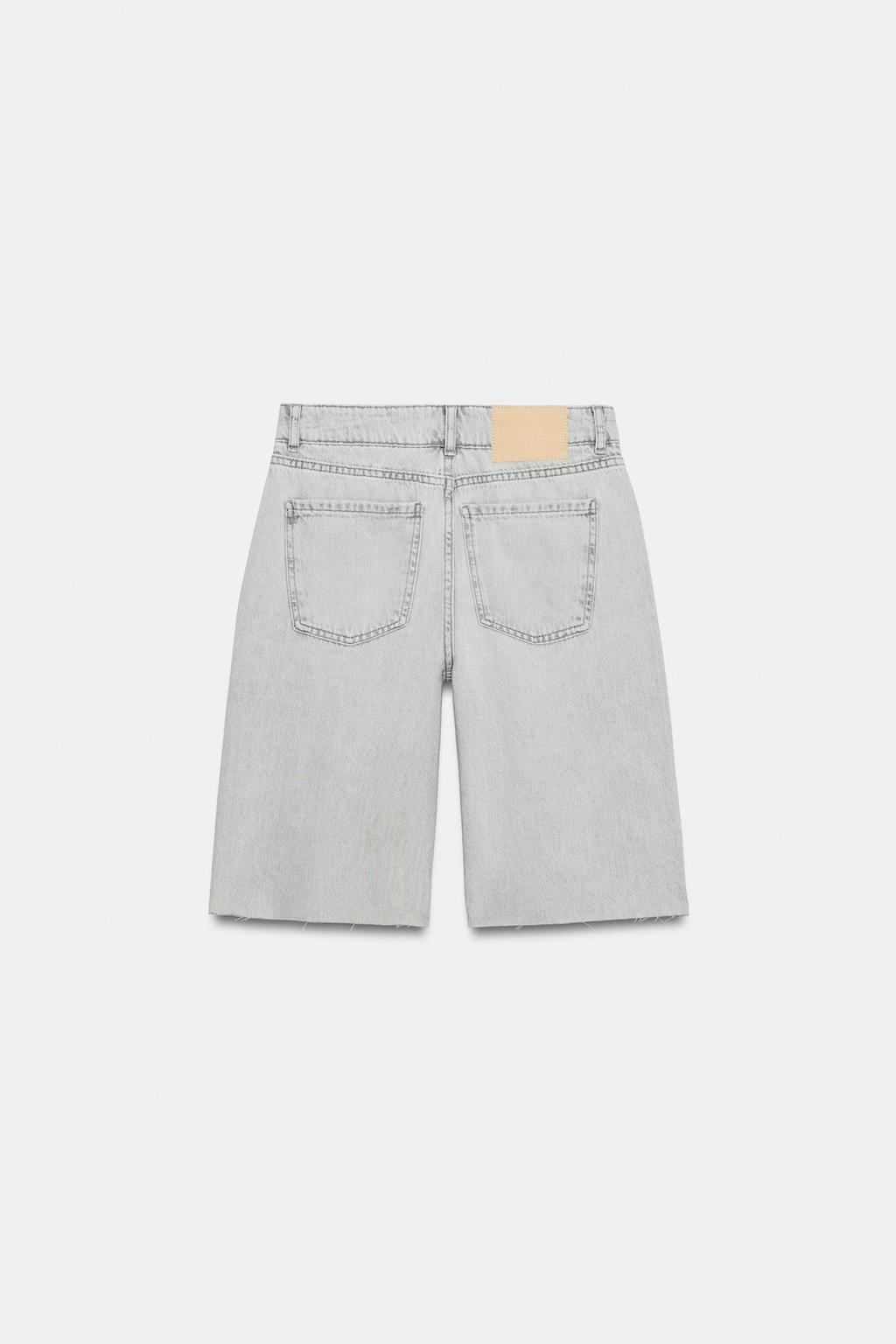 ДЖИНСОВЫЕ ШОРТЫ Z1975 СО СРЕДНЕЙ ПОСАДКОЙ