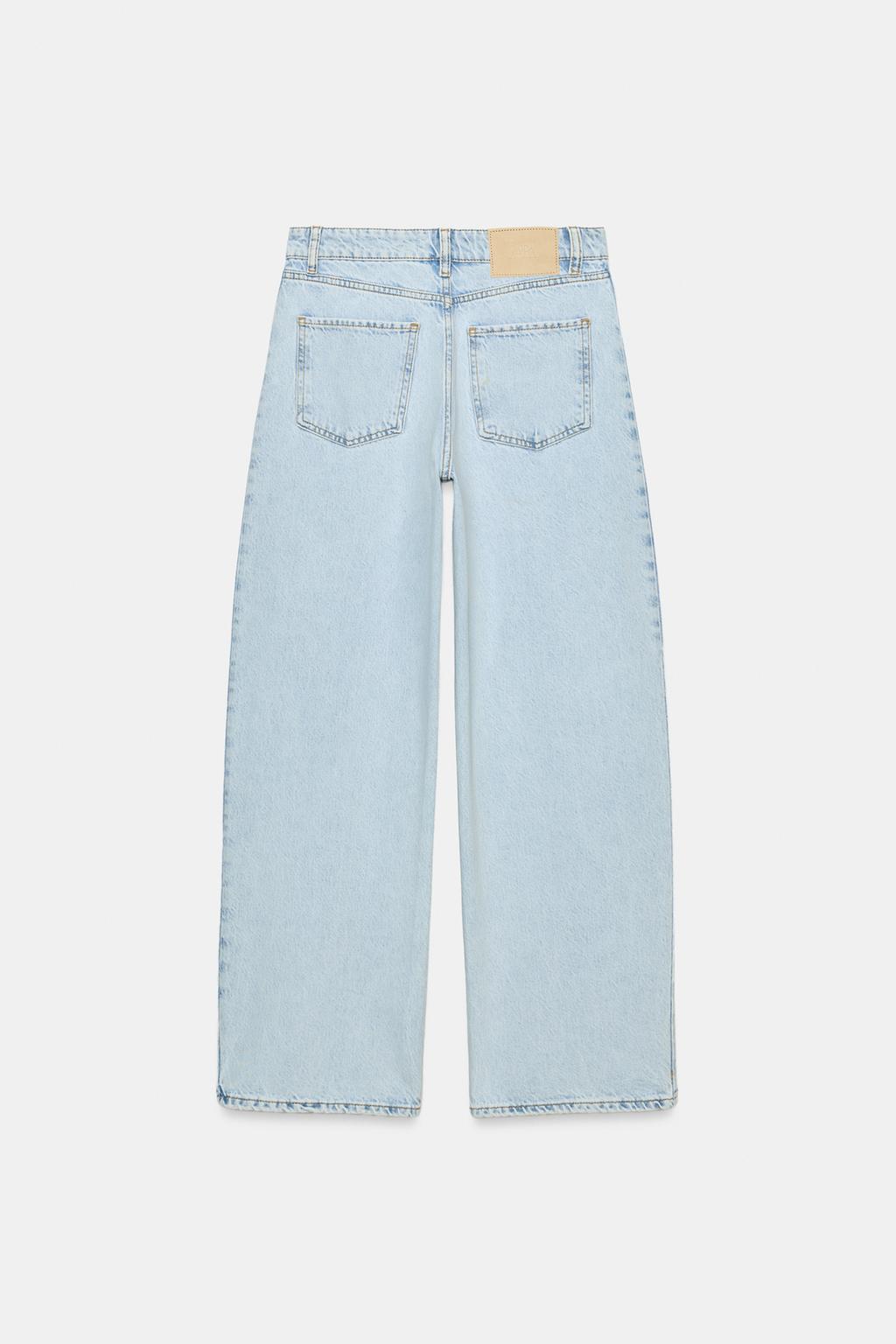 ДЖИНСЫ Z1975 С ВЫСОКОЙ ПОСАДКОЙ И ПЕРЕДНИМИ ШВАМИ