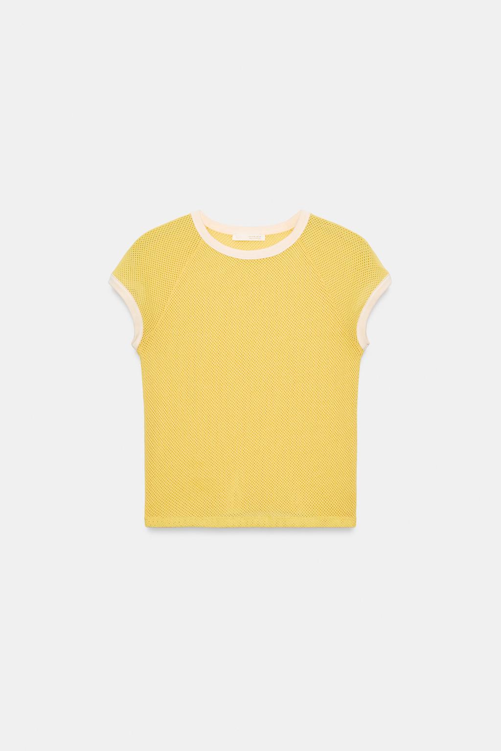 ФУТБОЛКА С КОНТРАСТНОЙ ОТДЕЛКОЙ