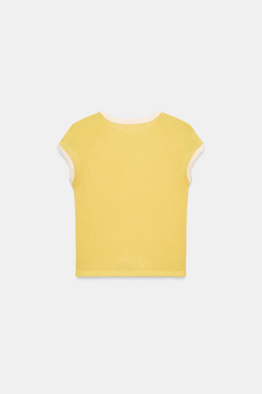 ФУТБОЛКА С КОНТРАСТНОЙ ОТДЕЛКОЙ