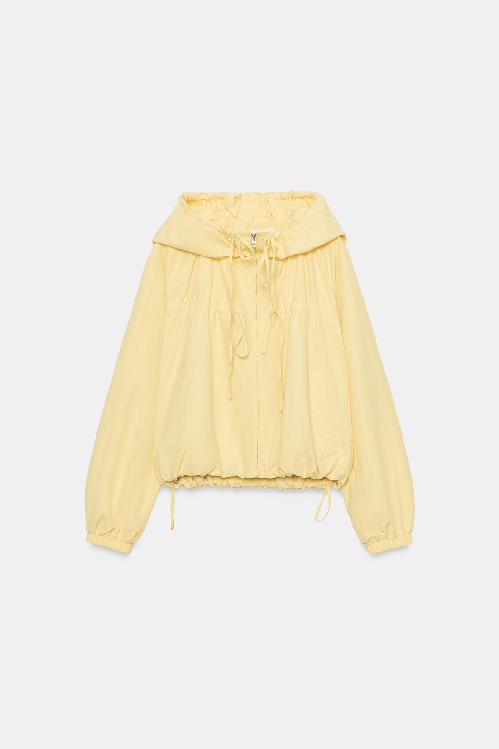 КУРТКА ИЗ НЕЙЛОНА С ЗАВЯЗКАМИ