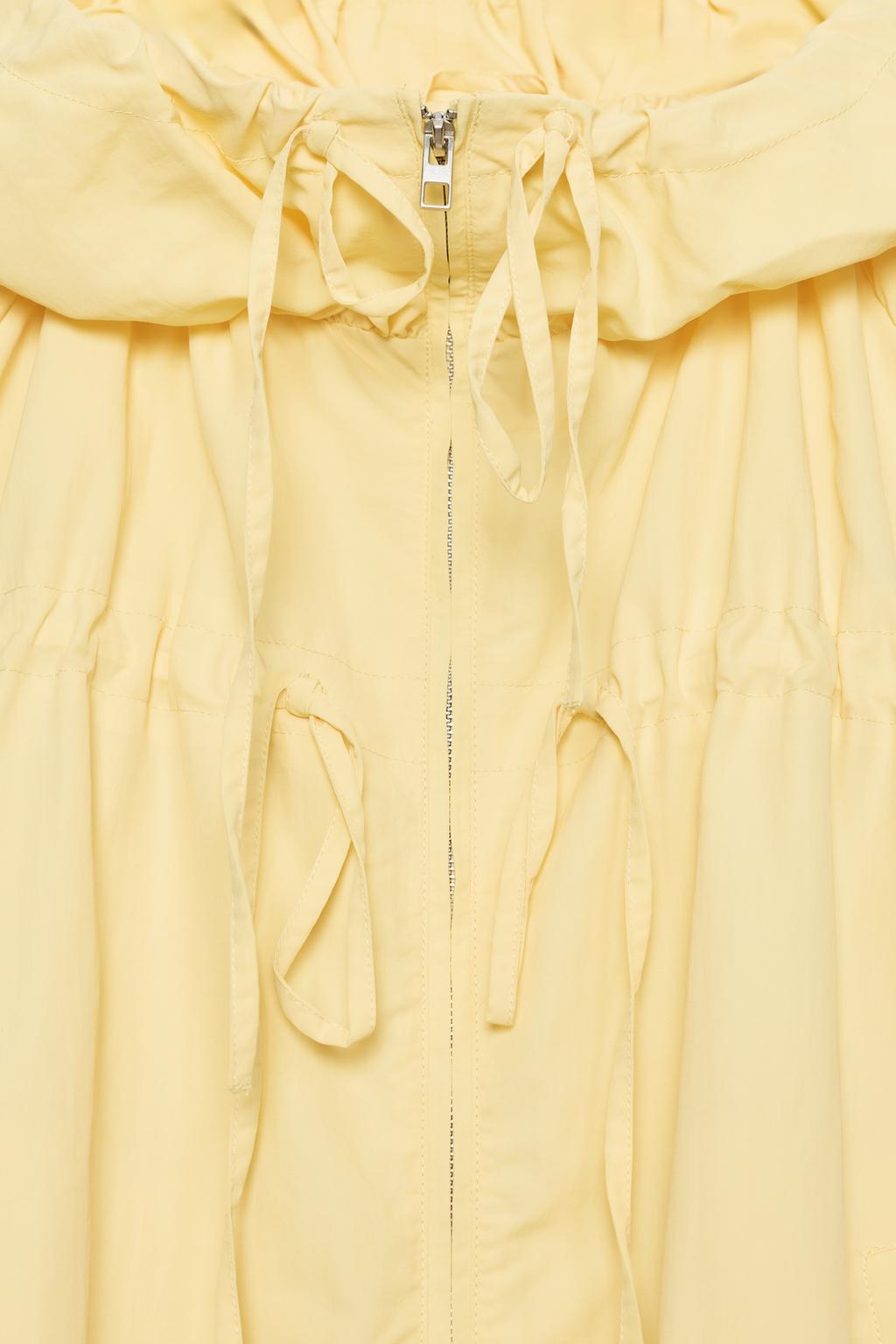 КУРТКА ИЗ НЕЙЛОНА С ЗАВЯЗКАМИ