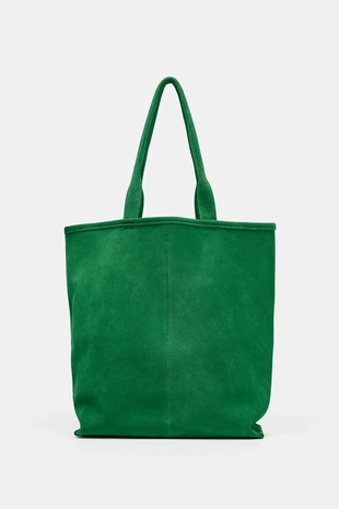 Замшевая сумка-шопер- Заказать в России