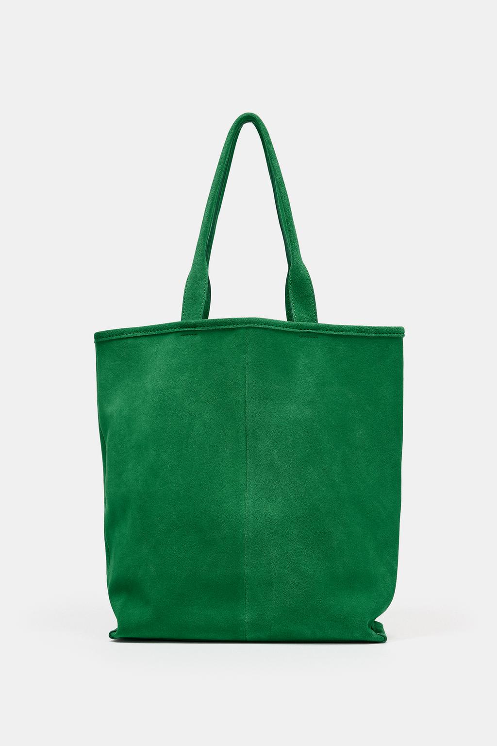 ЗАМШЕВАЯ СУМКА-ШОПЕР