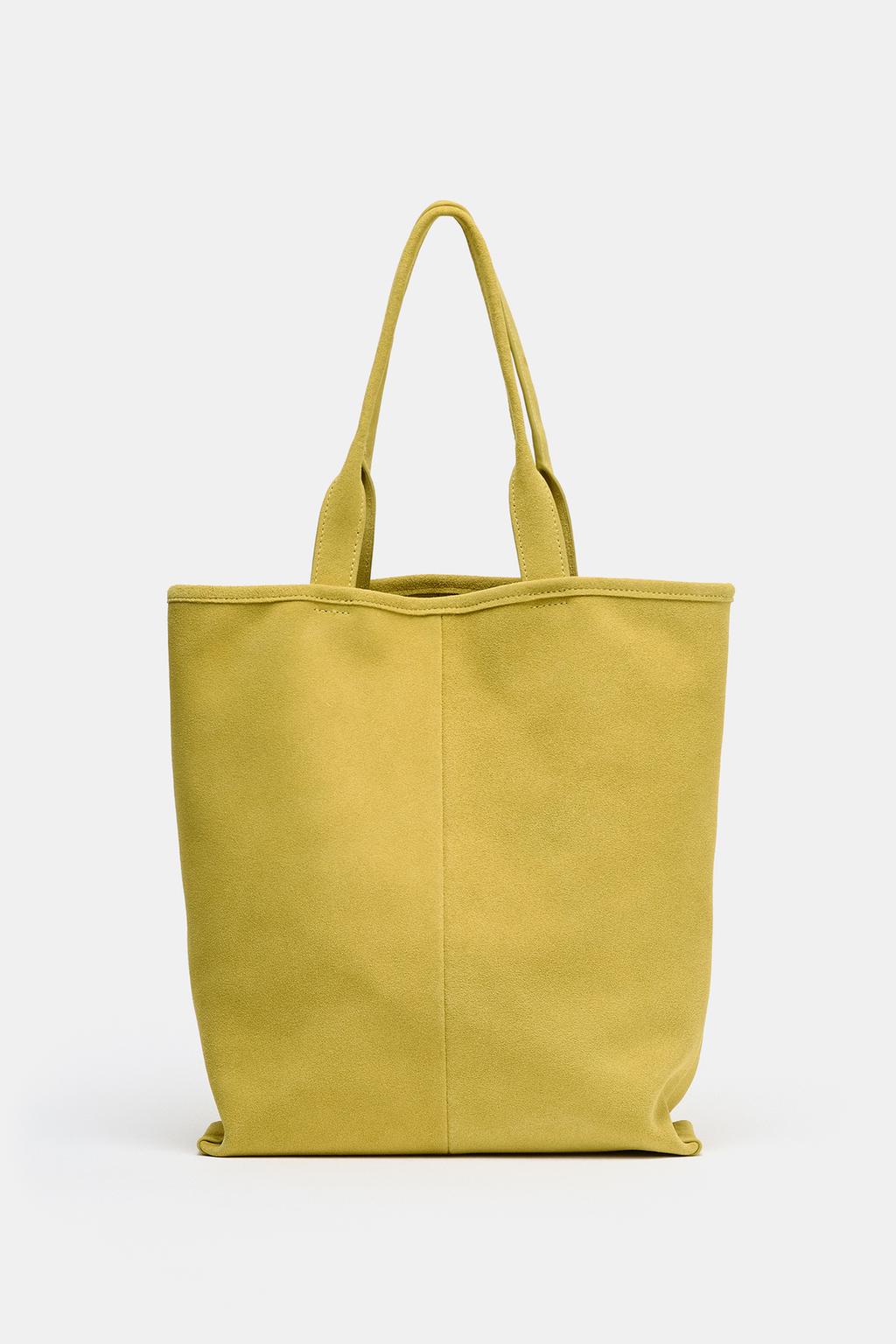 ЗАМШЕВАЯ СУМКА-ШОПЕР