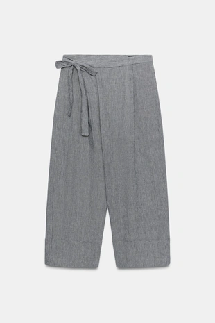 Брюки-парео в клетку «гусиная лапка» — Zw Collection- Заказать в России