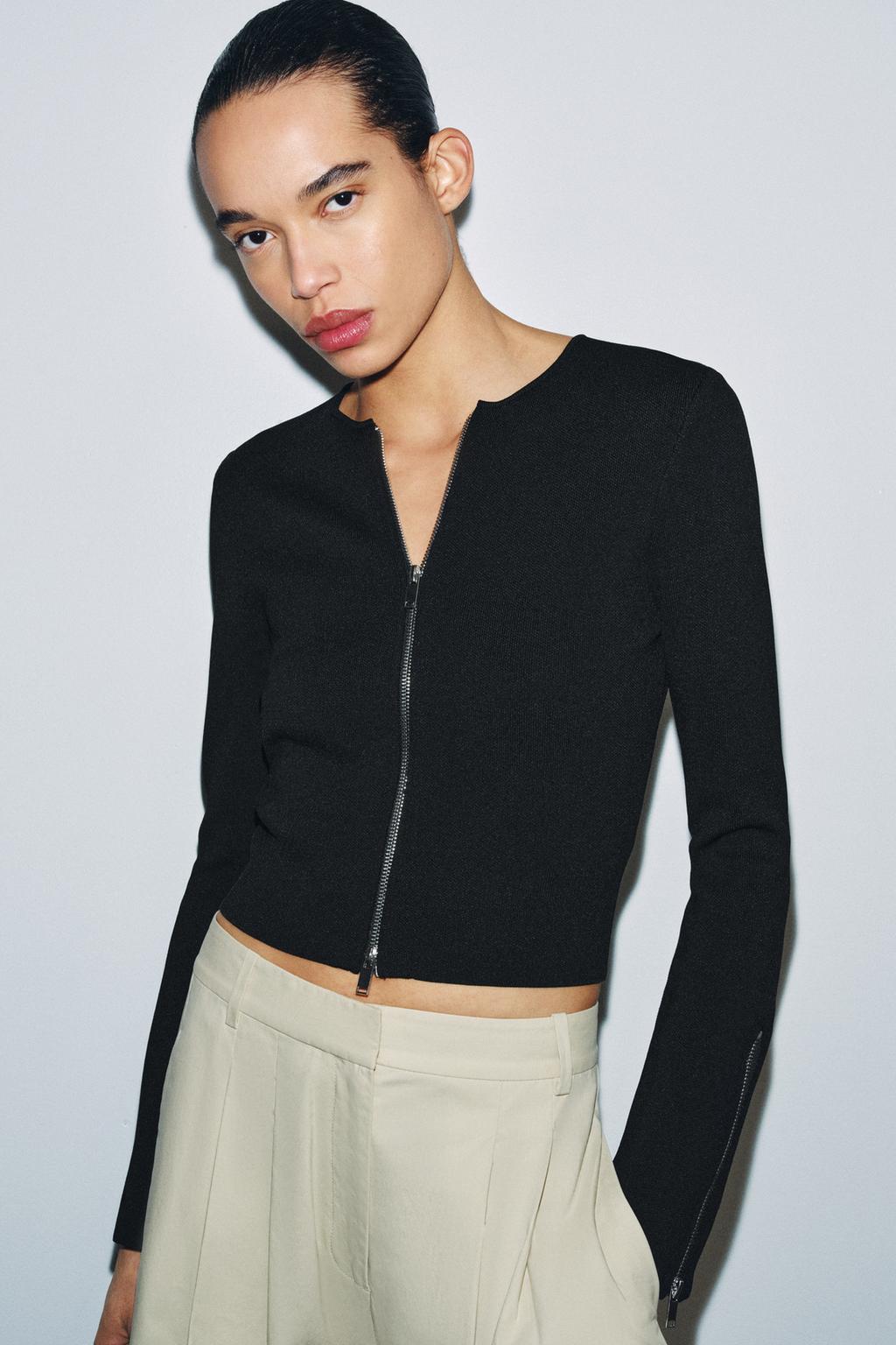 КАРДИГАН С МОЛНИЯМИ