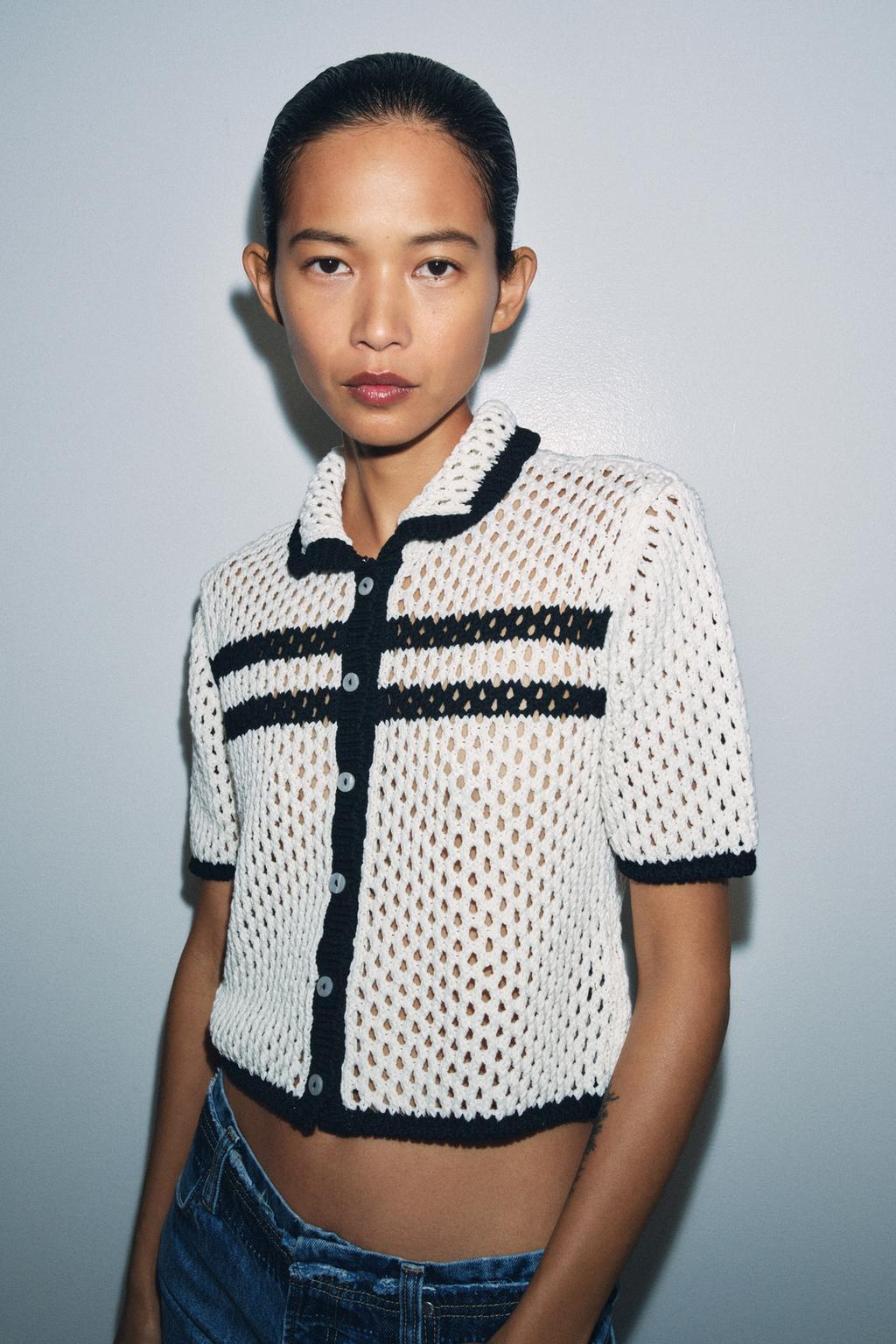 ВЯЗАНЫЙ КАРДИГАН ПОЛО