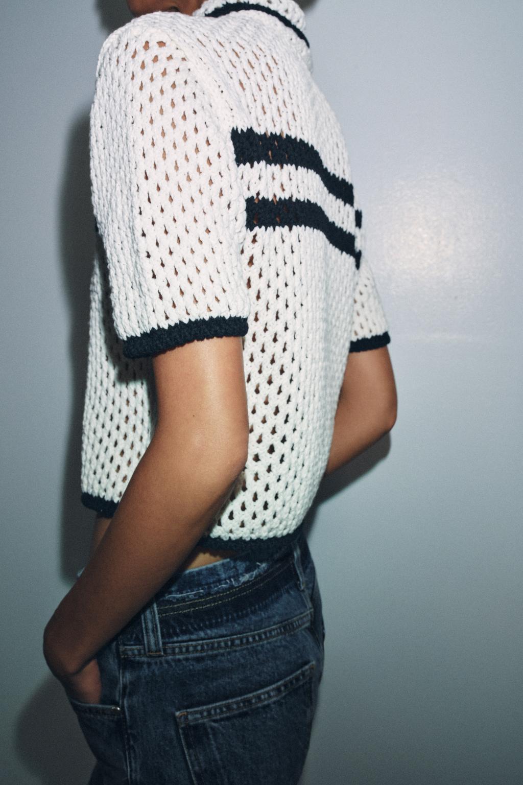 ВЯЗАНЫЙ КАРДИГАН ПОЛО