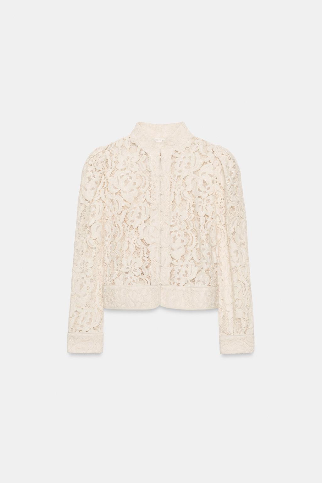 КРУЖЕВНОЙ БЛЕЙЗЕР ZW COLLECTION