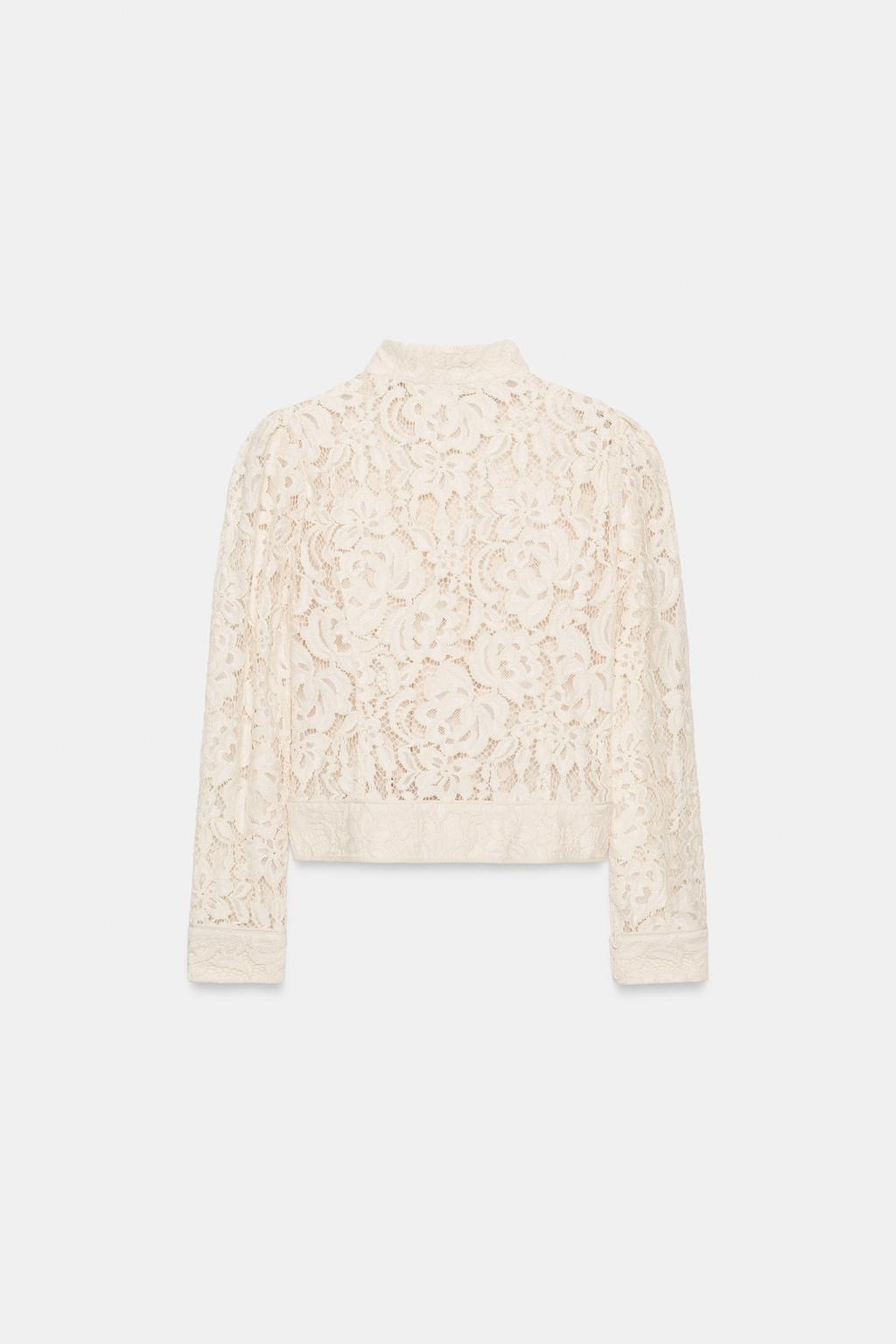 КРУЖЕВНОЙ БЛЕЙЗЕР ZW COLLECTION