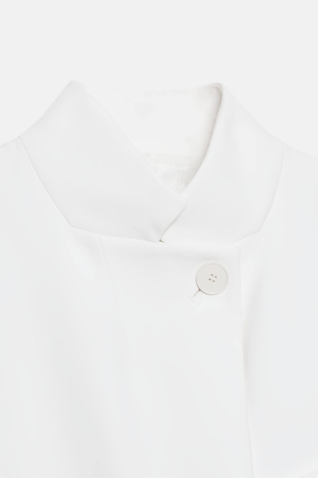 УКОРОЧЕННЫЙ БЛЕЙЗЕР С КОРОТКИМИ РУКАВАМИ — ZW COLLECTION