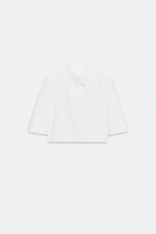 Укороченный блейзер с короткими рукавами — Zw Collection- Заказать в России