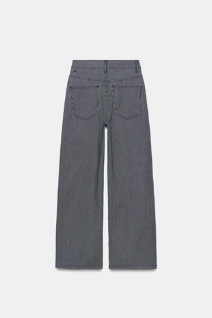 Джинсы Wide Leg с высокой посадкой — Zw Collection- Заказать в России