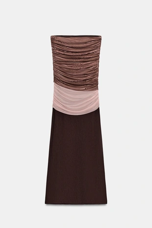 Платье миди бандо- Заказать в России