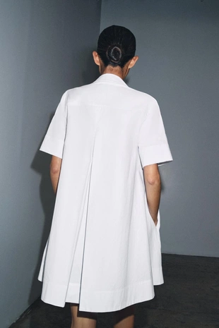 Платье-рубашка с короткими рукавами — Zw Collection- Заказать в России