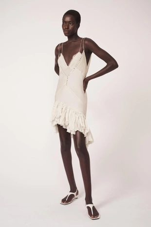 Асимметричное платье с воланами — The Item- Заказать в России